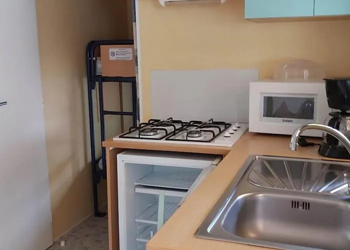 Mobil Avec Terrasse - 3 Pers. - Api-1-52-2028 Кемпинг